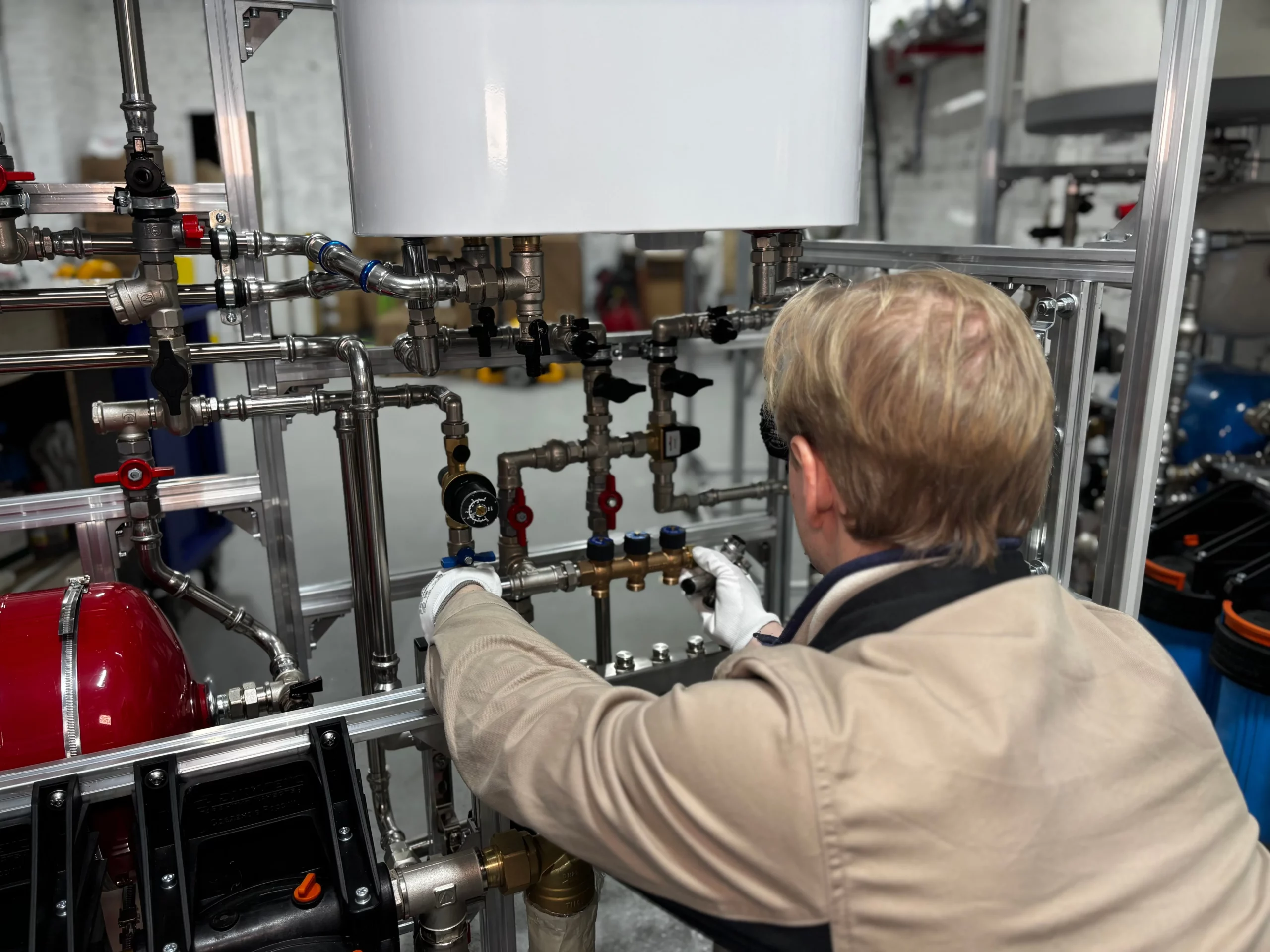 Wartung Heizung durch die DOLNIK Gebäudeservice GmbH